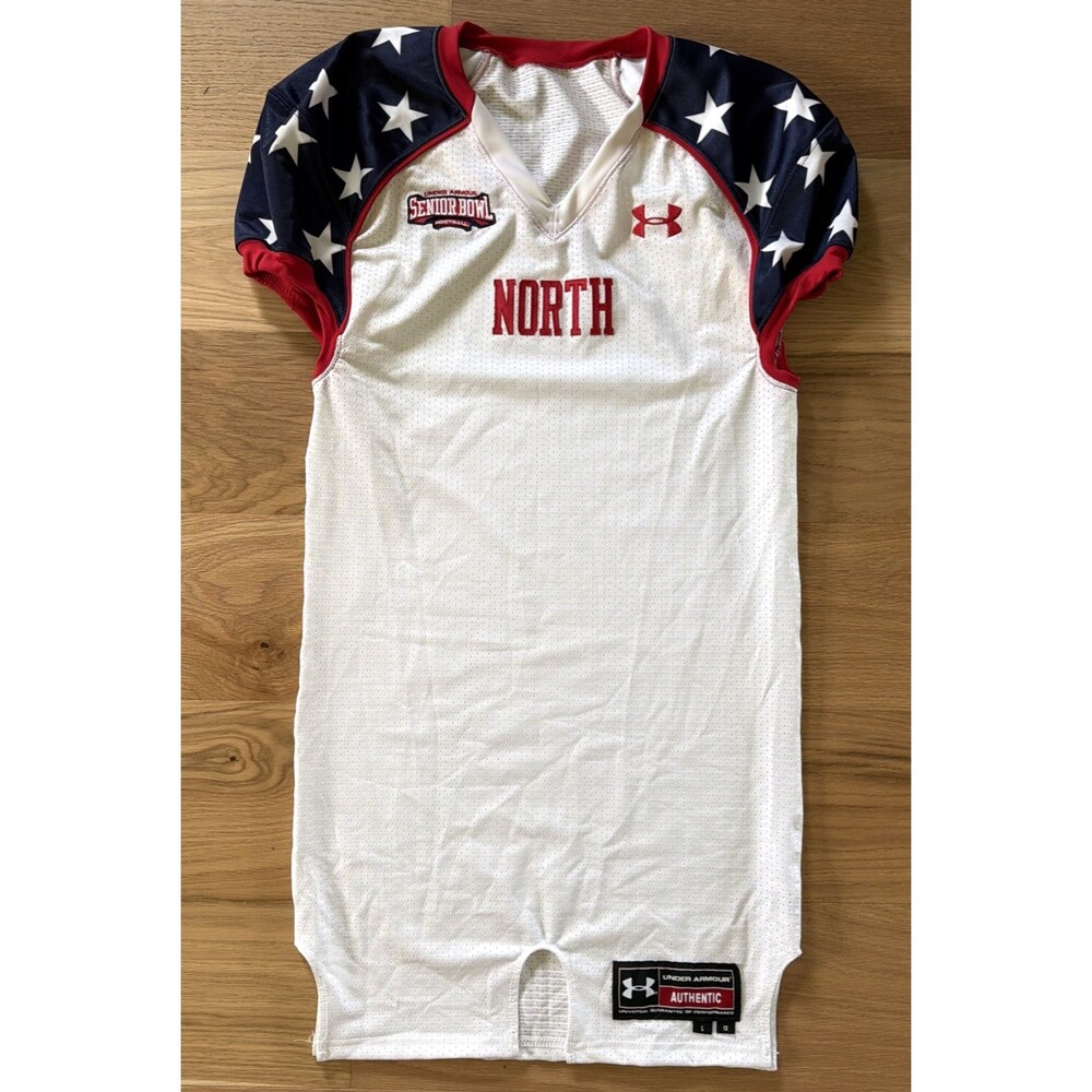 Authentic Under Armour Senior Bowl North Jersey L USA Shoulder Football Fans